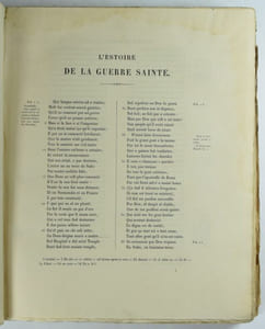L'Estoire de la Guerre Sainte - Histoire en vers de la troisième croisade (1190-1192) par Ambroise.