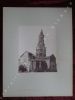 Photographie ancienne : Italia, Milano -  Chiesa di Chiaravalle (Italiue, Milan, Église de Chiaravalle, près de Milan).. [PHOTOGRAPHIE ANCIENNE] 