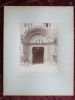 Photographie ancienne : Italia, Perugia - Palazzo dei Priori, portes (Italie, Pérouse - palais municipal - la porte principale (1340)).. [PHOTOGRAPHIE ...