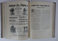 Typographische Jahrbücher. Herausgegeben vom Technikum für Buchdrucker in Leipzig. Heft II, III, V-VI, VIII, IX 1900. 