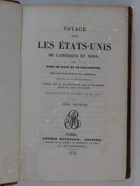 Voyage dans les États-Unis de l'Amérique du Nord, et dans le Haut et le Bas-Canada. Tome I et II.