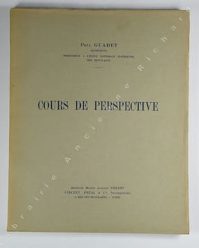Cours de perspective.. GUADET