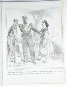 Au Bivouac. Croquis militaires.