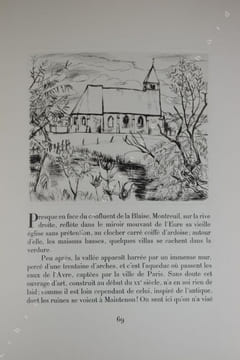 La vallée d'Eure. Pointes sèches d'André Jacquemin.. HÉRISSAY Jacques (JACQUEMIN André).