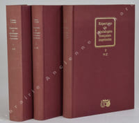 Répertoire de généalogies françaises imprimées. Préface de M. le duc de La Force. Tome 1 à 3.