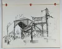 Les Halles automne 1971.