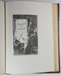Poésies en patois du Dauphiné. Grenoblo malhérou par Blanc dit la Goutte. Dessins de D. Rahoult, gravures de E. Dardelet. Préface de George Sand. Suivi de "Copie de la lettre. Coupi de la lettra" suivi de "Jaquety de le Comare" par Blanc dit la Goutte. Dessins de M. D. Rahoult, gravures de M. E. Dardelet. Préface et glossaire par Michal-Ladichère. 2 parties en un seul volume.