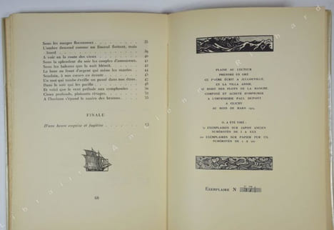 Le Soir Marin.. GARNIER, Auguste - Pierre ; DE BECQUE, Maurice (ill.)
