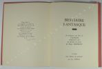 Bestiaire Fantasque. 30 gravures sur bois de Tilmans commentées par 30 poèmes en prose de Roger Parment.. PARMENT, Roger ; TILMANS, Émile-Henry.