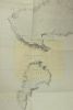 Îles Hiva-Oa, Tahuata et Motane. Plan levé en Janvier 1882 par M. M. Laurent Lieutnant de Vaisseau. Le Golleur, Barthe, Lauwick. Enseignes de ...