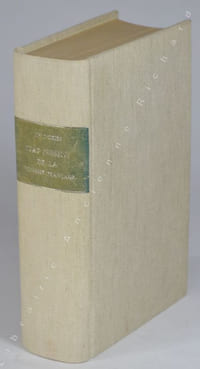État présent de la noblesse française contenant le dictionnaire de la noblesse contemporaine et l'armorial général de France d'après les manuscrits de Ch. D'Hozier. Les Noms, Qualités et Domiciles de plus de soixante mille Nobles et un grand nombre de notices généalogiques avec blasons gravés. 5e édition.