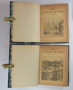 Le Charme de Paris. Jardins, Quais et Fontaines. Églises et Vieux Logis. Monuments. Complet en 3 volumes.