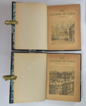 Le Charme de Paris. Jardins, Quais et Fontaines. Églises et Vieux Logis. Monuments. Complet en 3 volumes.. PILON, Edmond ; GOSSET, Léon ; WILLAUME, ...