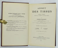 Apprêt des tissus cardés, peignés, mixtes ou union et autres draps.