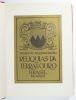 Reliquias de Terra do Ouro. Brasil pitoresco, tradicional e artistico V.. DE CERQUEIRA FALCAO, Edgard.
