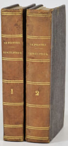 Manuel du peintre et du sculpteur ; ouvrage dans lequel on traite de la philosophie de l'art et des moyens pratiques... Tome I et II. [MANUEL RORET].