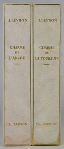 Charme du Val de Loire. (T.1) Charme de la Touraine. (T.2) Charme de l'Anjou. Pointes sèches de Ch. Samson.
