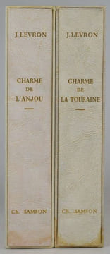 Charme du Val de Loire. (T.1) Charme de la Touraine. (T.2) Charme de l'Anjou. Pointes sèches de Ch. Samson. . LEVRON, Jacques ; SAMSON, Ch. ...