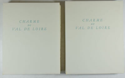 Charme du Val de Loire. (T.1) Charme de la Touraine. (T.2) Charme de l'Anjou. Pointes sèches de Ch. Samson.