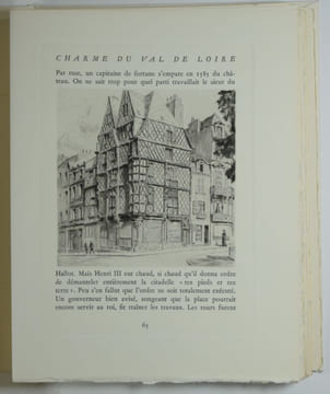 Charme du Val de Loire. (T.1) Charme de la Touraine. (T.2) Charme de l'Anjou. Pointes sèches de Ch. Samson. . LEVRON, Jacques ; SAMSON, Ch. ...