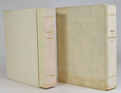 Charme du Val de Loire. (T.1) Charme de la Touraine. (T.2) Charme de l'Anjou. Pointes sèches de Ch. Samson. . LEVRON, Jacques ; SAMSON, Ch. ...