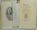 Mémoires de Jean Philippi touchant les choses advenües pour le faict de la religion à Montpellier et dans le Bas-Languedoc (1560 - 1600). Publiées ...