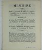 Mémoire pour Dame Virgine Hours, rentière, domiciliée en la commune de Moras, Demanderesse, contre Sr. Abel Dantour, ancien Conseiller au Parlement de ...
