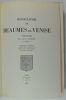 Monographie de Beaumes-de-Venise (Vaucluse). Nouvelle édition augmentée d'un supplément par M. Pierre BLACHON.. ALLÈGRE, A. abbé.