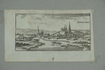 Soissons. Gravure sur cuivre (Christophe RIEGEL, vers 1690). . [RIEGEL, Christophe (GRAVURE)].