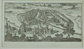 Montereau. Gravure sur cuivre (Christophe RIEGEL, vers 1690). . [RIEGEL, Christophe (GRAVURE)].