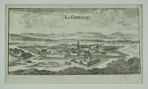 La Capelle. Gravure sur cuivre (Christophe RIEGEL, vers 1690). . [RIEGEL, Christophe (GRAVURE)].