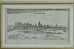 Avignon. Gravure sur cuivre (Christophe RIEGEL, vers 1690). . [RIEGEL, Christophe (GRAVURE)].