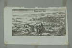 Marseille. Gravure sur cuivre (Christophe RIEGEL, vers 1690). . [RIEGEL, Christophe (GRAVURE)].