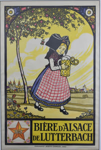 Bière d'Alsace de Lutterbach.