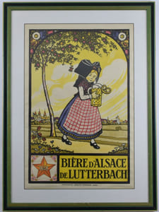 Bière d'Alsace de  Lutterbach.