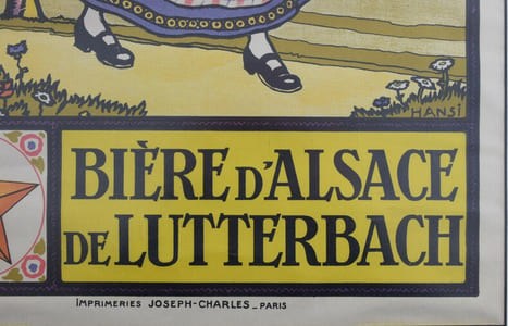 Bière d'Alsace de  Lutterbach.