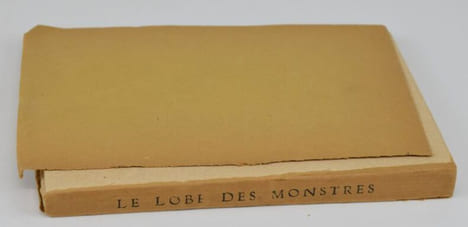 Le lobe des monstres.. MICHAUX, Henri.