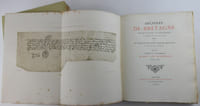 Archives de Bretagne. Recueil d'actes, de chroniques et de documents historiques rares ou inédits publié par la Société des Bibliophiles Bretons et de l'Histoire de Bretagne. Tome IV à VIII. Tome IV. Lettres et mandements de Jean V, duc de Bretagne de 1402 à 1406. Tome V. Lettres et Mandements de Jean V, duc de Bretagne de 1407 à 1419. Tome VI. Lettres et Mandements de Jean V, duc de Bretagne de 1420 à 1431. Tome VII. Lettres et Mandements de Jean V, duc de Bretagne de 1431 à 1440. Tome VIII. Lettres et Mandements de Jean V, duc de Bretagne de 1441 et 1442. Supplément et Table.