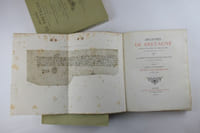 Archives de Bretagne. Recueil d'actes, de chroniques et de documents historiques rares ou inédits publié par la Société des Bibliophiles Bretons et de l'Histoire de Bretagne. Tome IV à VII. Tome IV. Lettres et mandements de Jean V, duc de Bretagne de 1402 à 1406. Tome V. Lettres et Mandements de Jean V, duc de Bretagne de 1407 à 1419. Tome VI. Lettres et Mandements de Jean V, duc de Bretagne de 1420 à 1431. Tome VII. Lettres et Mandements de Jean V, duc de Bretagne de 1431 à 1440.
