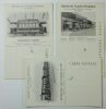 14 cartes postales "Matériel de Traction Mécanique - Système PURREY" : 1. et 2.  224- Tramway sans impériale - Voie normale ; 3. Omnibus, 30 places ; ...