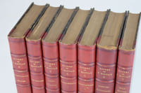 Oeuvres complètes de Frédéric Bastiat mises en ordre revues et annotées d'après les manuscrits de l'auteur. Deuxième édition. Tome I à VII. I. Correspondance - Mélanges. II. Le libre-échange. III. Cobden et La Ligue. L'agitation anglaise pour la liberté des échanges. IV. Sophismes économiques - Petits pamphlets I. V. Sophismes économiques - Petits pamphlets II. VI. Harmonies économiques. Cinquième édition. VII. Essais - Ébauches - Correspondance. COMPLET.