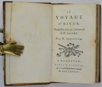 Le voyage d'hiver. Traduction libre de l'Allemand de M. Jacobi.