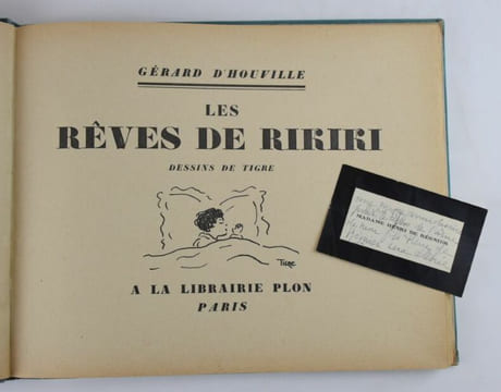 Les rêves de Rikiki. Dessins de Tigre.. D'HOUVILLE, Gérard (pseudonyme de Marie de Régnier) - TIGRE (Pierre de Régnier).