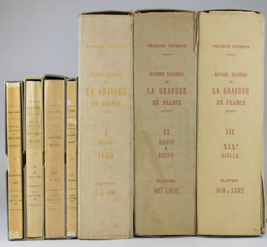 Histoire illustrée de la gravure en France.. COURBOIN, François.