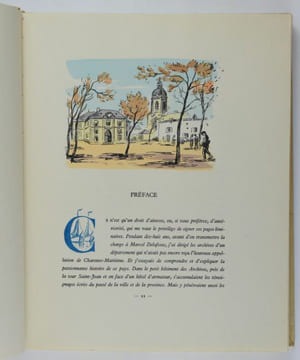 La Rochelle Ville Océane. Aquarelles de Louis SUIRE.. DELAFOSSE, Marcel ; SUIRE, Louis (illustrations).
