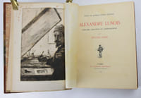 Études sur quelques Artistes originaux. Alexandre Lunois peintre, graveur et lithographe.