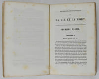 Recherches physiologiques sur la vie et la mort.