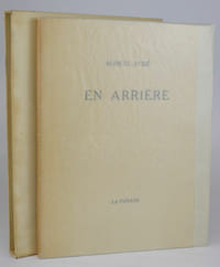En Arrière. Nouvelles. Pointes sèches de Rémy Hétreau. Édition originale