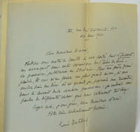 L'Infante. (Édition originale, envoi, lettres).