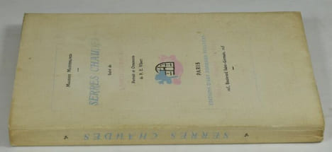Serres chaudes. Suivi de Quinze chansons. Portrait et Ornements de P. E. Vibert.. MAETERLINCK, Maurice.